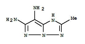 1H-pyrazolo[1,5-b][1,2,4]triazole-6,7-diamine, 2-methyl-(9ci) Structure,227610-73-3Structure