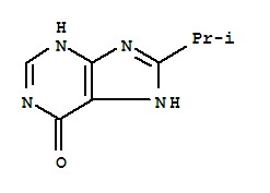 6H-purin-6-one, 1,7-dihydro-8-(1-methylethyl)-(9ci) Structure,227955-03-5Structure