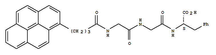 N-[4-(1-Pyrenyl)Butanoyl]Glycylglycylphenylalanine Structure,228414-53-7Structure