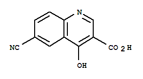 3-Quinolinecarboxylicacid,6-cyano-4-hydroxy-(9ci) Structure,228728-20-9Structure