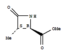 2-Azetidinecarboxylicacid,3-methyl-4-oxo-,methylester,(2r,3s)-(9ci) Structure,228868-33-5Structure