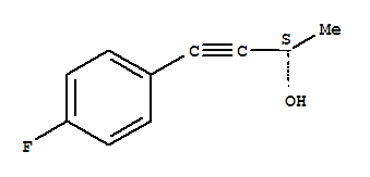 3-Butyn-2-ol,4-(4-fluorophenyl)-,(2s)-(9ci) Structure,229015-35-4Structure