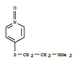 Pyridine, 4-[[2-(dimethylamino)ethyl]thio]-, 1-oxide (8ci) Structure,22929-87-9Structure