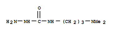 Hydrazinecarboxamide, n-[3-(dimethylamino)propyl]- Structure,229321-94-2Structure