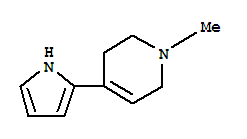 Pyridine, 1,2,3,6-tetrahydro-1-methyl-4-(1h-pyrrol-2-yl)-(9ci) Structure,229628-56-2Structure