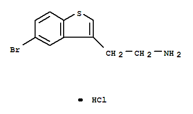 2-(5-Bromobenzo[b]thiophen-3-yl)ethanamine hydrochloride Structure,22964-00-7Structure