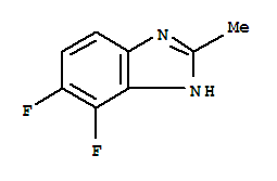 6,7-Difluoro-2-methylbenzimidazole Structure,229957-09-9Structure