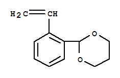 1,3-Dioxane,2-(2-ethenylphenyl)-(9ci) Structure,233253-68-4Structure