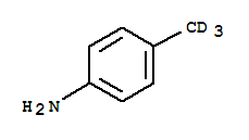 P-toluidine-d3 (methyl-d3) Structure,23346-25-0Structure