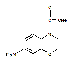 4H-1,4-benzoxazine-4-carboxylicacid,7-amino-2,3-dihydro-,methylester Structure,233775-56-9Structure