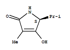 2H-pyrrol-2-one,1,5-dihydro-4-hydroxy-3-methyl-5-(1-methylethyl)-,(5s)-(9ci) Structure,234752-13-7Structure