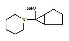 Piperidine, 1-(6-methoxybicyclo[3.1.0]hex-6-yl)-(9ci) Structure,235095-46-2Structure