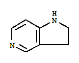 2,3-Dihydro-1h-pyrrolo[3,2-c]pyridine Structure,23596-28-3Structure