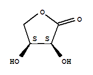 (3S,4s)-dihydro-3,4-dihydroxy-2(3h)-furanone Structure,23732-40-3Structure