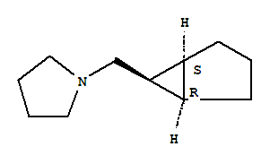 Pyrrolidine, 1-(bicyclo[3.1.0]hex-6-ylmethyl)-, endo-(8ci) Structure,23809-48-5Structure