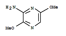 Pyrazine, 3-amino-2,5-dimethoxy-(8ci) Structure,23902-75-2Structure