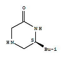 Piperazinone, 6-(2-methylpropyl)-, (6s)-(9ci) Structure,239802-14-3Structure