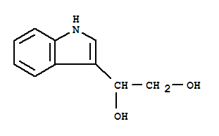 1,2-Ethanediol,1-(1h-indol-3-yl)-(9ci) Structure,2400-47-7Structure