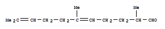 2,6,10-Trimethyl-5,9-undecadienal Structure,24048-13-3Structure