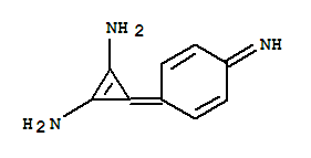 1-Cyclopropene-1,2-diamine, 3-(4-imino-2,5-cyclohexadien-1-ylidene)- Structure,243976-50-3Structure