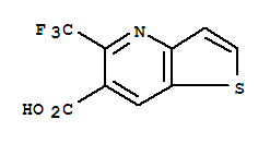 5-(Trifluoromethyl)thieno[3,2-b]pyridine-6-carboxylic acid Structure,243977-22-2Structure