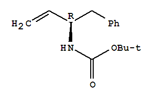 N-[(1r)-1-(phenylmethyl)-2-propen-1-yl]carbamic acid 1,1-dimethylethyl ester Structure,244092-76-0Structure