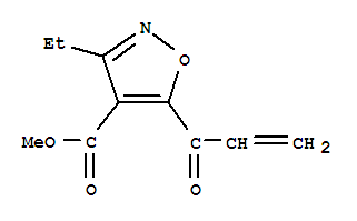 4-Isoxazolecarboxylicacid,3-ethyl-5-(1-oxo-2-propenyl)-,methylester(9ci) Structure,244238-27-5Structure