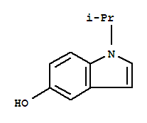 Indol-5-ol, 1-isopropyl-(8ci) Structure,24542-41-4Structure