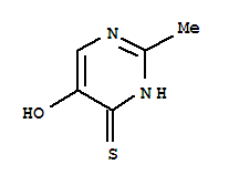 4(1H)-pyrimidinethione, 5-hydroxy-2-methyl-(8ci,9ci) Structure,24611-14-1Structure