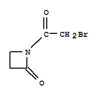 2-Azetidinone, 1-(bromoacetyl)-(9ci) Structure,247192-11-6Structure