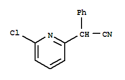 2-(6-Chloro-2-pyridinyl)-2-phenylacetonitrile Structure,24783-42-4Structure