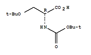 (R)-3-(tert-butoxy)-2-((tert-butoxycarbonyl)amino)propanoic acid Structure,248921-66-6Structure