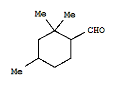 Cyclohexanecarboxaldehyde, 2,2,4-trimethyl-(9ci) Structure,249636-32-6Structure