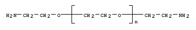 Polyoxyethylene bis(amine) Structure,24991-53-5Structure