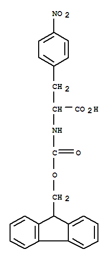 2-(9H-fluoren-9-ylmethoxycarbonylamino)-3-(4-nitro-phenyl)-propionic acid Structure,250740-52-4Structure