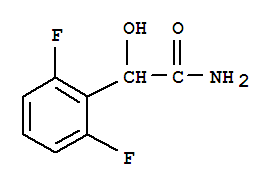 Benzeneacetamide, 2,6-difluoro--alpha--hydroxy- Structure,251366-91-3Structure