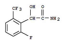 Benzeneacetamide, 2-fluoro--alpha--hydroxy-6-(trifluoromethyl)- Structure,251366-95-7Structure