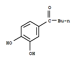 1-(3,4-Dihydroxy-phenyl)-pentan-1-one Structure,2525-01-1Structure