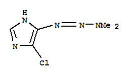 1H-imidazole, 4-chloro-5-(3,3-dimethyl-1-triazenyl)-(9ci) Structure,252552-02-6Structure