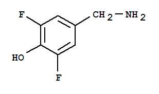 Phenol, 4-(aminomethyl)-2,6-difluoro-(9ci) Structure,252664-89-4Structure