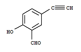 Benzaldehyde, 5-ethynyl-2-hydroxy-(9ci) Structure,252771-08-7Structure