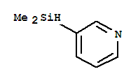 Pyridine, 3-(dimethylsilyl)-(9ci) Structure,252974-70-2Structure