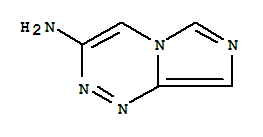 Imidazo[5,1-c][1,2,4]triazin-3-amine (9ci) Structure,253878-30-7Structure