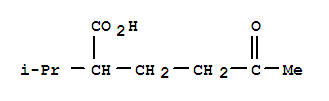 2-Isopropyl-5-oxohexanoicacid Structure,2543-54-6Structure