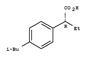 (2R)-2-(4-isobutylphenyl)butanoic acid Structure,254886-68-5Structure