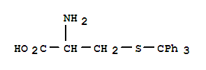 (R)-2-amino-3-(tritylthio)propanoic acid Structure,25683-09-4Structure