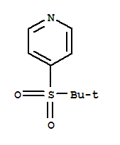 Pyridine, 4-[(1,1-dimethylethyl)sulfonyl]-(9ci) Structure,25752-75-4Structure