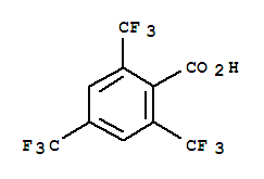 2,4,6-Tris(trifluoromethyl)benzoic acid Structure,25753-26-8Structure