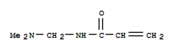 2-Propenamide, n-[(dimethylamino)methyl]-, homopolymer n-[(dimethylamino)methyl]acrylamide, homopolymer n-[(dimethylamino)methyl]-2-propenamid homopolymer Structure,25765-48-4Structure