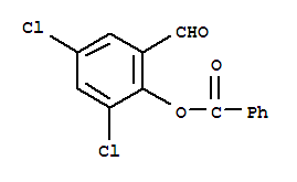 2,4-Dichloro-6-formylphenyl benzoate Structure,258264-70-9Structure